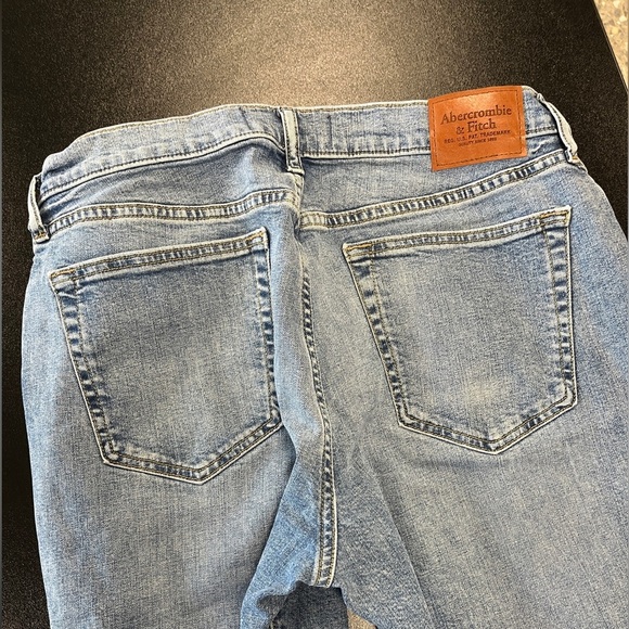 Abercrombie & Fitch Jeans Signature Stretch Athletic Straight 33W 32L - Picture 8 of 8